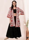 Red Colour Navrang 2 Female Long Fancy Jacket Collection 2704